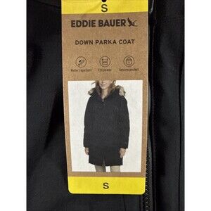 Eddie Bauer Women's Down Parka Coat Size 650 Down SMALL NWT